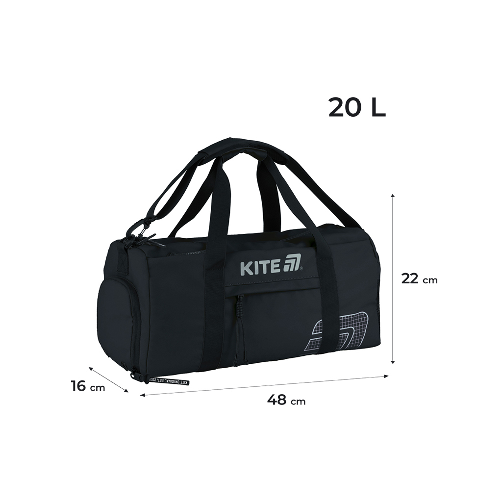 Дорожня сумка Kite спортивна Education teens 2530-1 (K25-2530-1)