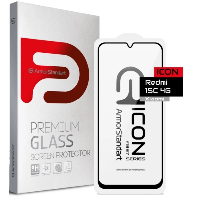 Скло захисне Armorstandart Icon Xiaomi Redmi 15C 4G (ARM85413)