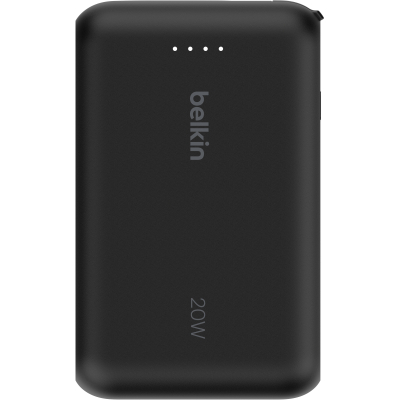 Батарея універсальна Belkin 10000mAh, 20W, USB-C, Black (BPB021HQBK)