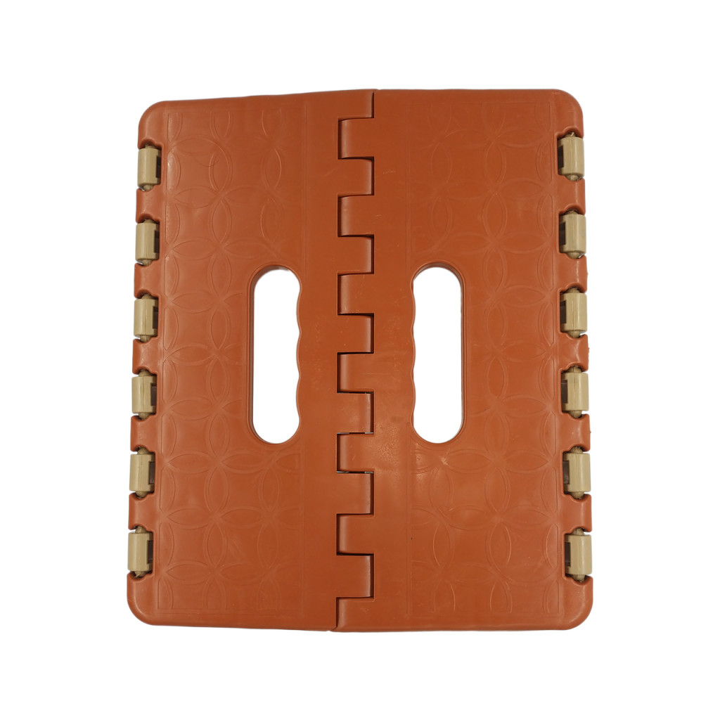 Стілець складаний Planet 45 см коричневий-бежевий (10716)