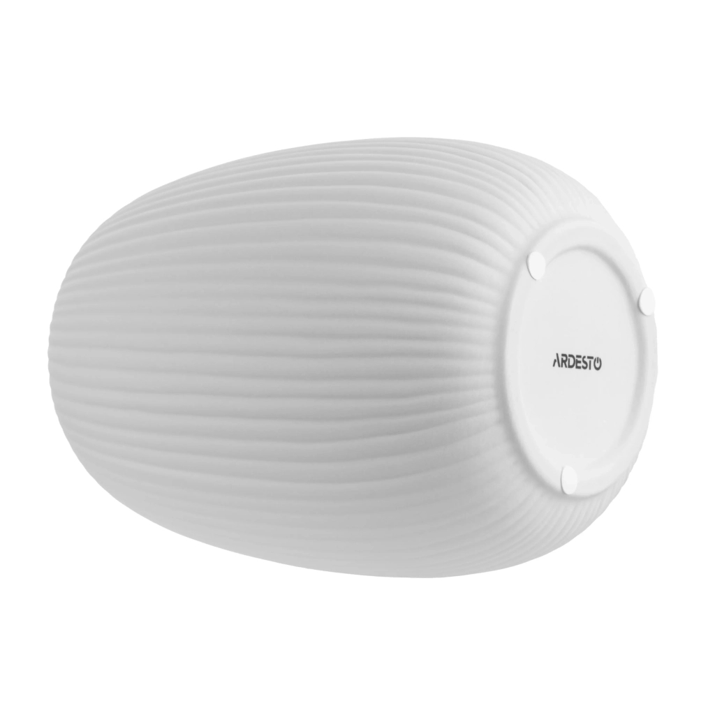 Ваза Ardesto Apulia, 13.2х17.9см, порцеляна, сірий (AR3819G)