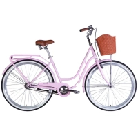 Велосипед Dorozhnik 28" RETRO Velosteel рама-19" ST 2025 рожевий (OPS-D-28-429)