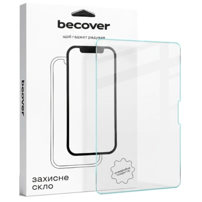 Скло захисне BeCover 3D Edge Full Cover Apple iPad Air 13" M4 2026 (715174)