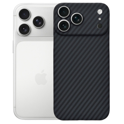 Чохол до мобільного телефона BeCover FIBRA Carbonite MagSafe Apple iPhone 17 Pro Max Black (715410)