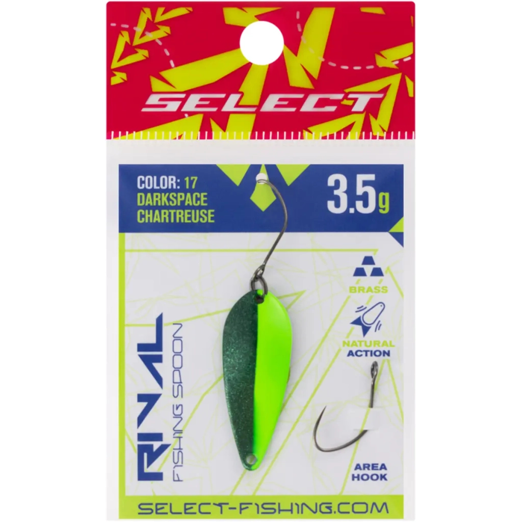 Блешня Select Rival 3.5g 34mm 17 DarkSpace Chartreuse (1870.80.33) Блешня Select Rival 3.5g 34mm 17 DarkSpace Chartreuse (1870.80.33)