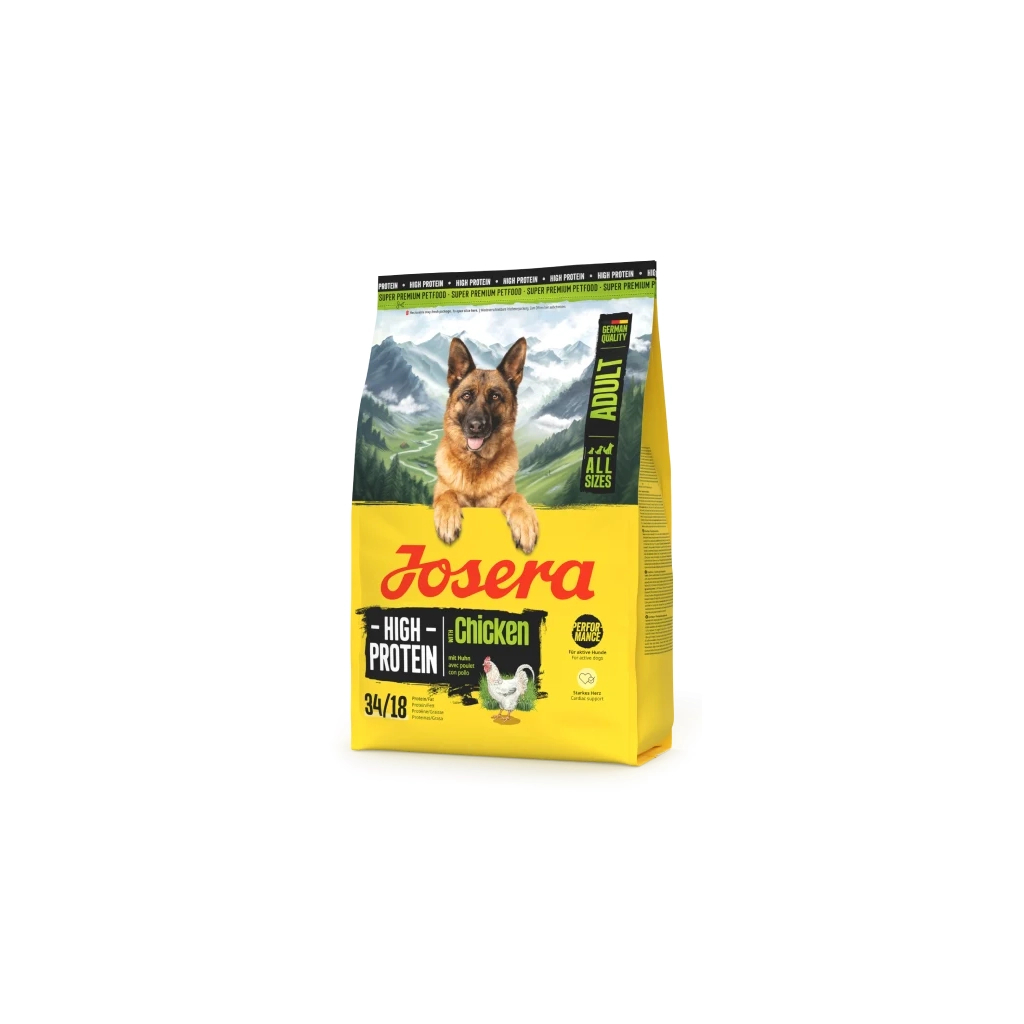 Сухий корм для собак Josera High Protein Adult Chicken (High Energy) 3 кг (4032254788355)