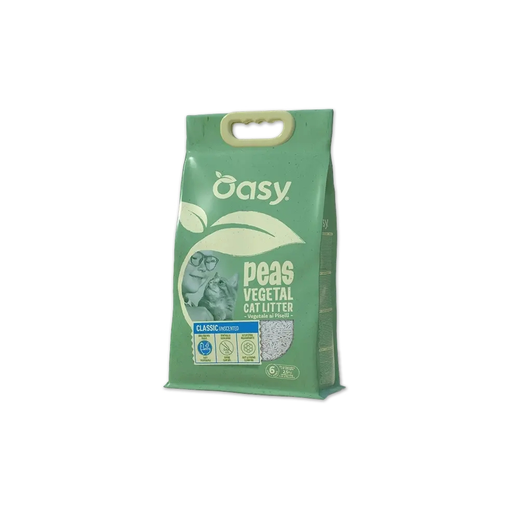 Наповнювач для туалету OASY Гороховий Classic 10 л (8054329514337)