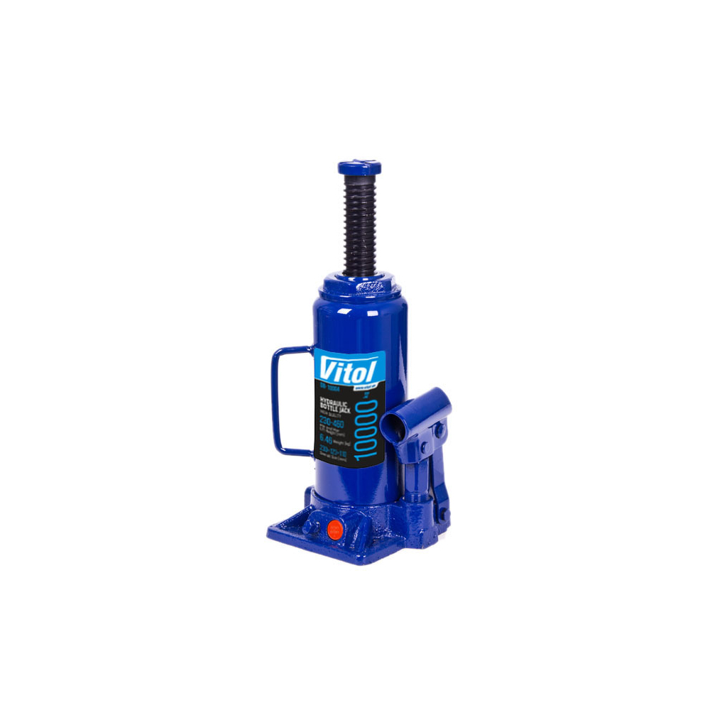 Домкрат Vitol DB-10004/T91004, телескопічний, гідравлічний, 10т, min 230мм, max 460мм (DB-10004) Домкрат Vitol DB-10004/T91004, телескопічний, гідравлічний, 10т, min 230мм, max 460мм (DB-10004)