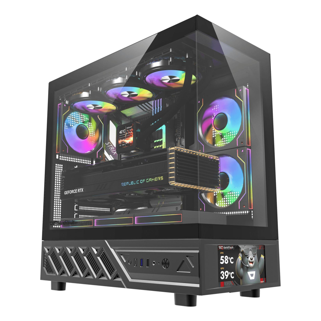Корпус для ПК DARKFLASH DS950V BLACK