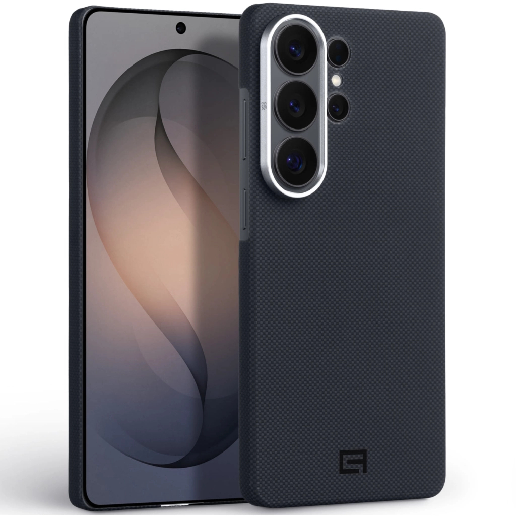 Чохол до мобільного телефона Armorstandart BlackIcon Aramid Plain MagCase Samsung S26 Ultra Black (ARM90166) Чохол до мобільного телефона Armorstandart BlackIcon Aramid Plain MagCase Samsung S26 Ultra Black (ARM90166)
