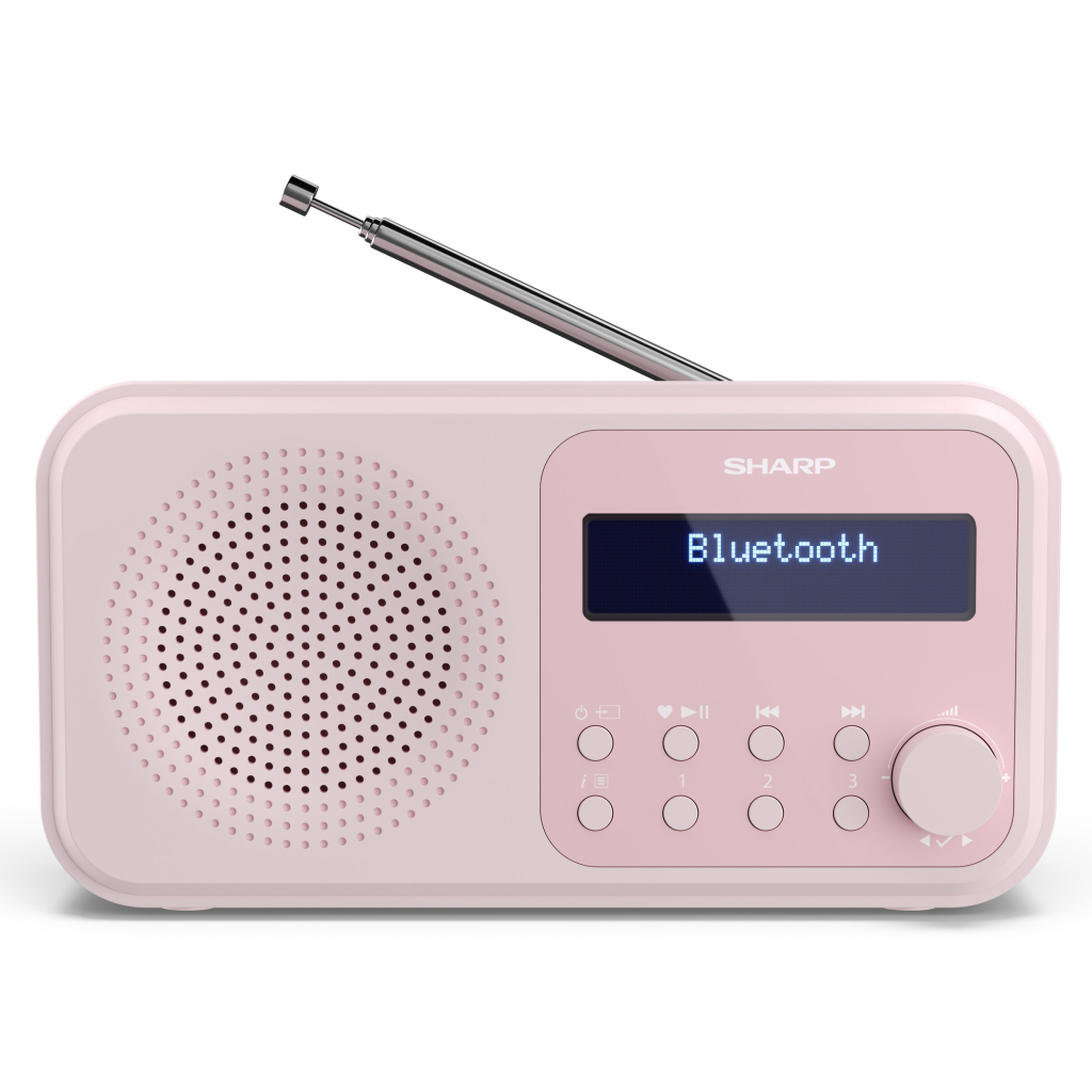 Портативний радіоприймач Sharp DR-P420 Pink (DR-P420PK)