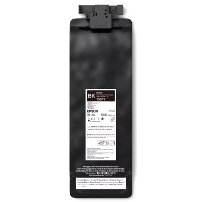 Контейнер з чорнилом Epson T51P UltraChrome GS3 Black, 800ML (C13T51P100)