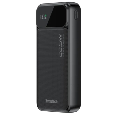 Батарея універсальна Choetech 20000mAh, 22.5W, PD, QC/3.0, Black (B729-CCBK)