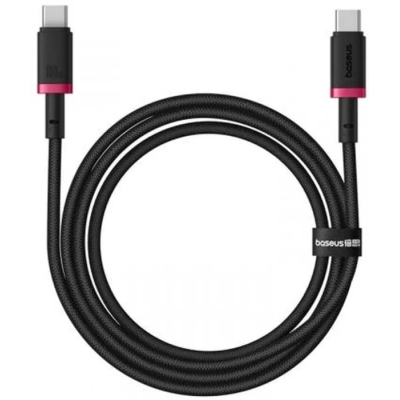 Дата кабель USB-C to USB-C 1.0m 100W red/black Baseus (P10377803U01-01)
