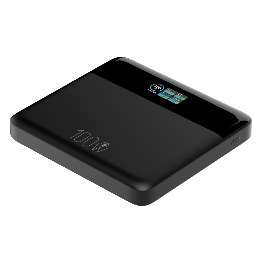 Повербанк Atria 20000mAh, 100W, PD/2.0, LED-TFT дисплей (WPD-X11) Повербанк Atria 20000mAh, 100W, PD/2.0, LED-TFT дисплей (WPD-X11)