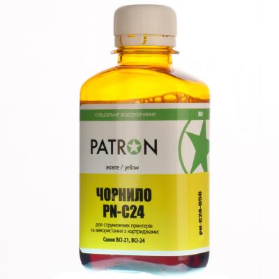 Чорнило Patron CANON BCI-24 YELLOW (PN-C24-050)