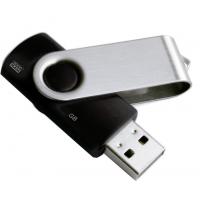 USB флеш накопичувач Goodram 4GB Twister Black USB 2.0 (PD4GH2GRTSBK)