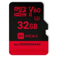 Карта пам'яті Goodram 32GB microSDHC UHS II V60 U3 IRDM (IR-M6BA-0320R11)