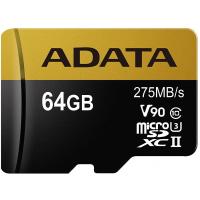 Карта пам'яті ADATA 64GB microSD class 10 UHS-II U3 (AUSDX64GUII3CL10-C)