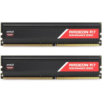 Модуль пам'яті для комп'ютера DDR4 16GB (2x8GB) 2666 MHz Radeon R7 AMD (R7S416G2606U2K)