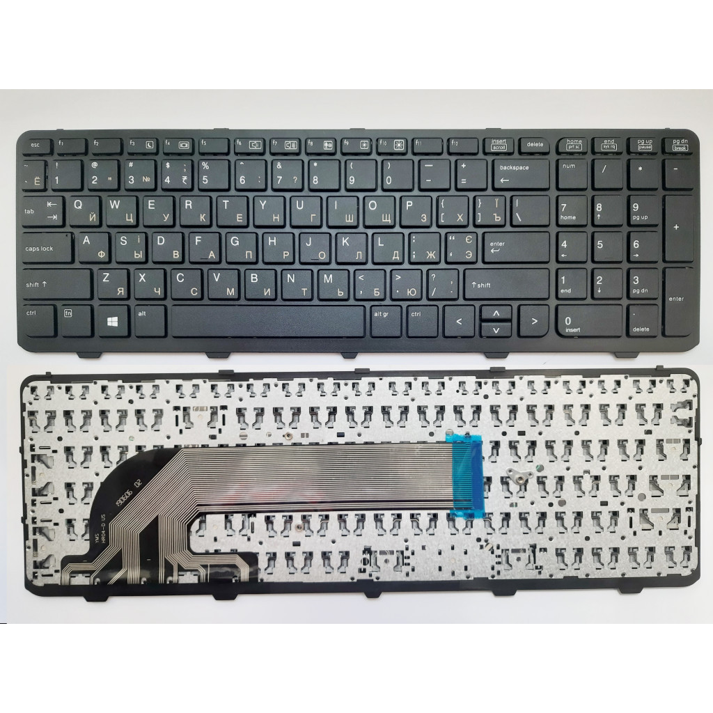Клавіатура ноутбука HP ProBook 450/470 G0,450/455/470 G1,450/455/470 G2 черная с че (A46095) Клавіатура ноутбука HP ProBook 450/470 G0,450/455/470 G1,450/455/470 G2 черная с че (A46095)