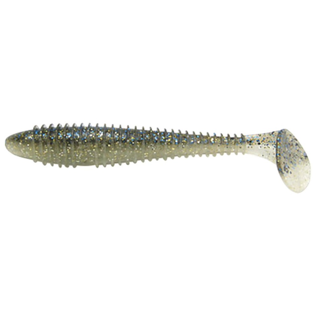 Силікон рибальський Keitech Swing Impact FAT 4.8" (5 шт/упак) ц:418 bluegill flash (1551.00.89)