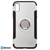 Чохол до мобільного телефона BeCover Magnetic Ring Stand Apple iPhone X/XS Silver (701785) (701785)
