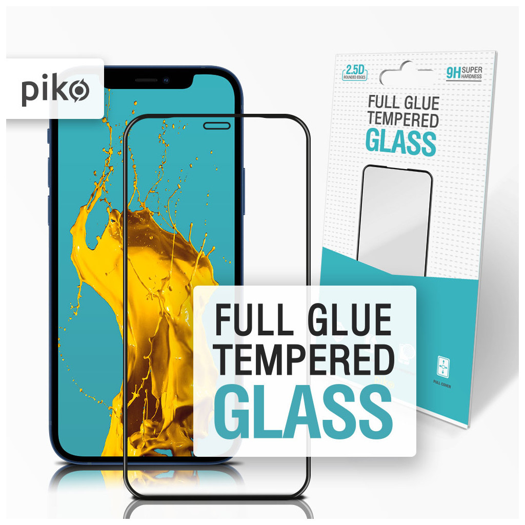 Скло захисне Piko Full Glue Apple Iphone 12 Pro (black) (1283126506468) Скло захисне Piko Full Glue Apple Iphone 12 Pro (black) (1283126506468)