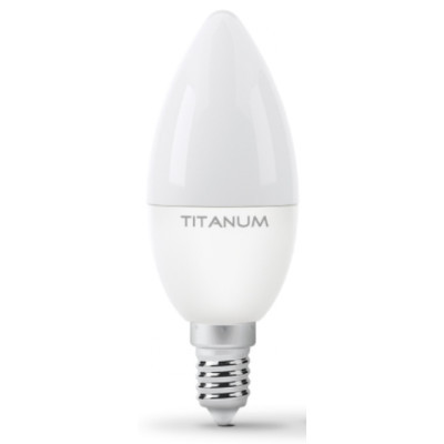 Light bulb TITANUM C37 6W E14 4100K 220V (TLС3706144)