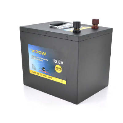 Battery LiFePo4 Vipow LiFePO4 12.8V-200A (LiFePO4128-200/100)