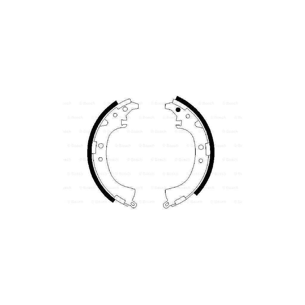 Гальмівні колодки Bosch 0 986 487 424 Гальмівні колодки Bosch 0 986 487 424
