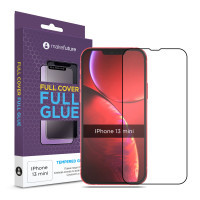 Скло захисне MakeFuture Apple iPhone 13 mini Full Cover Full Glue (MGF-AI13M)