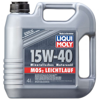 Motor oil Liqui Moly MoS2 Leichtlauf SAE 15W-40 4 l. (1949 2631)