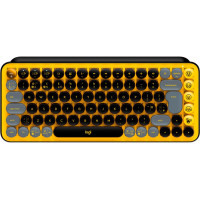 Клавіатура Logitech POP Keys Wireless Mechanical Keyboard Blast Yellow (920-010716)