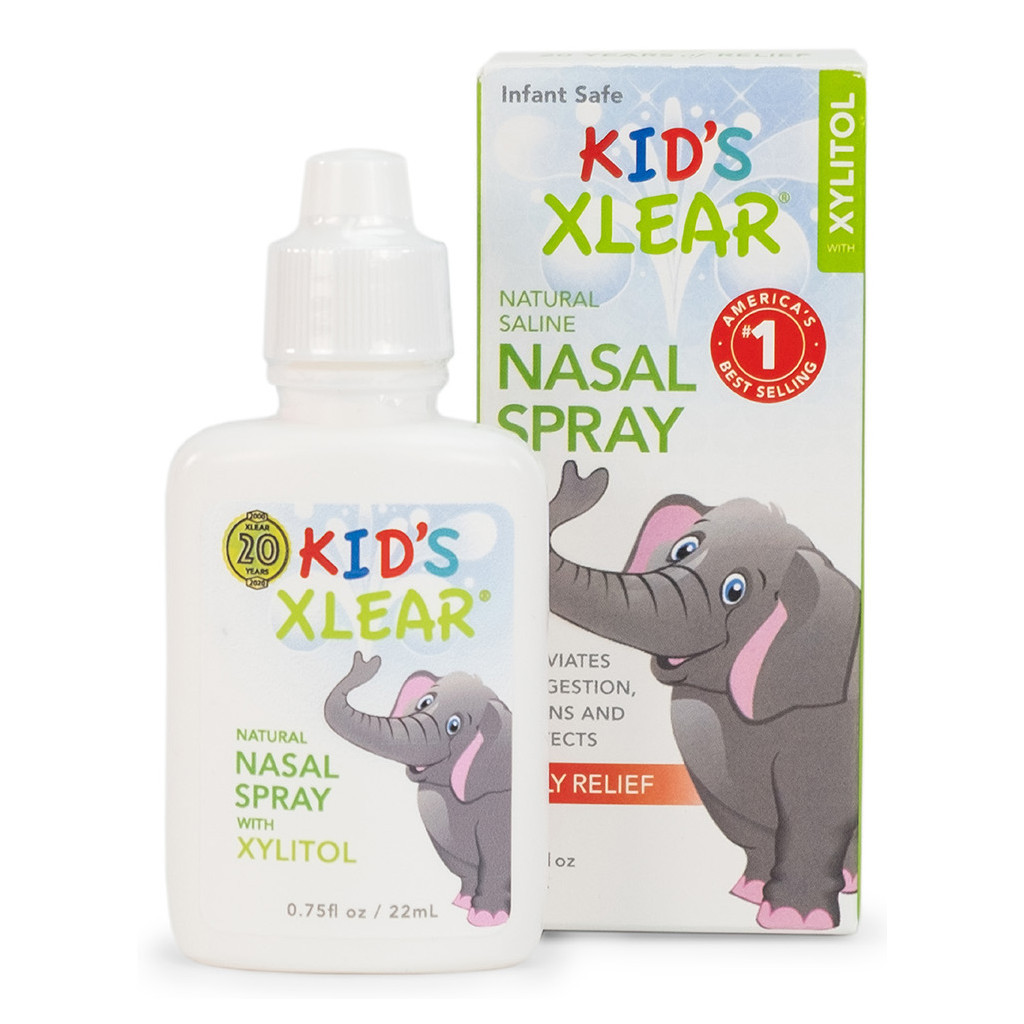 Мінерали Xlear Дитячий натуральний сольовий назальн. спрей з ксилітом 22 мл (700596100039)
