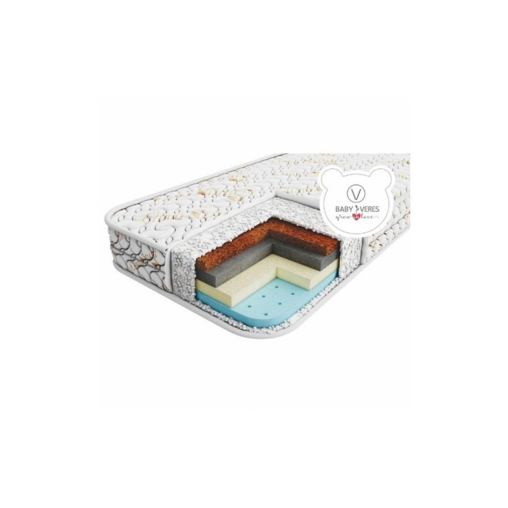 Матрац Верес Gel latex+Organic 200х140х22 см (52.2222.13)