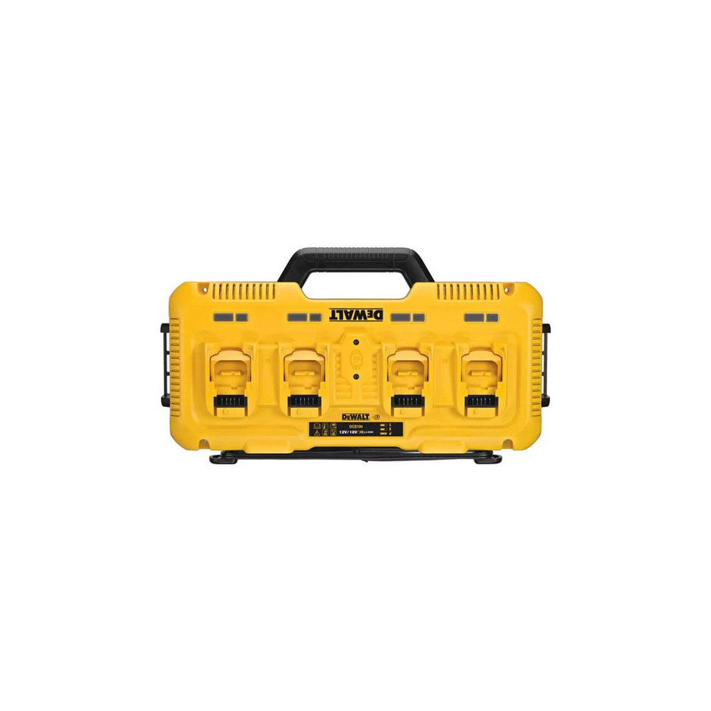Зарядний пристрій для акумуляторів інструменту DeWALT 4-х портове, струм зарядки 8А (DCB104)