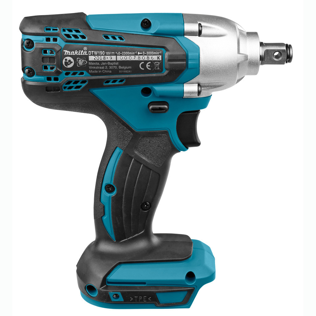 Гайковерт Makita DTW190Z LXT, 18В, 190Нм, 1/2" (без АКБ та ЗП) (DTW190Z) Гайковерт Makita DTW190Z LXT, 18В, 190Нм, 1/2" (без АКБ та ЗП) (DTW190Z)