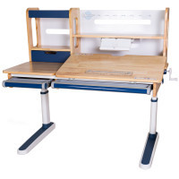 Парта Mealux Oxford Wood BL (BD-920 Wood BL з полицею)