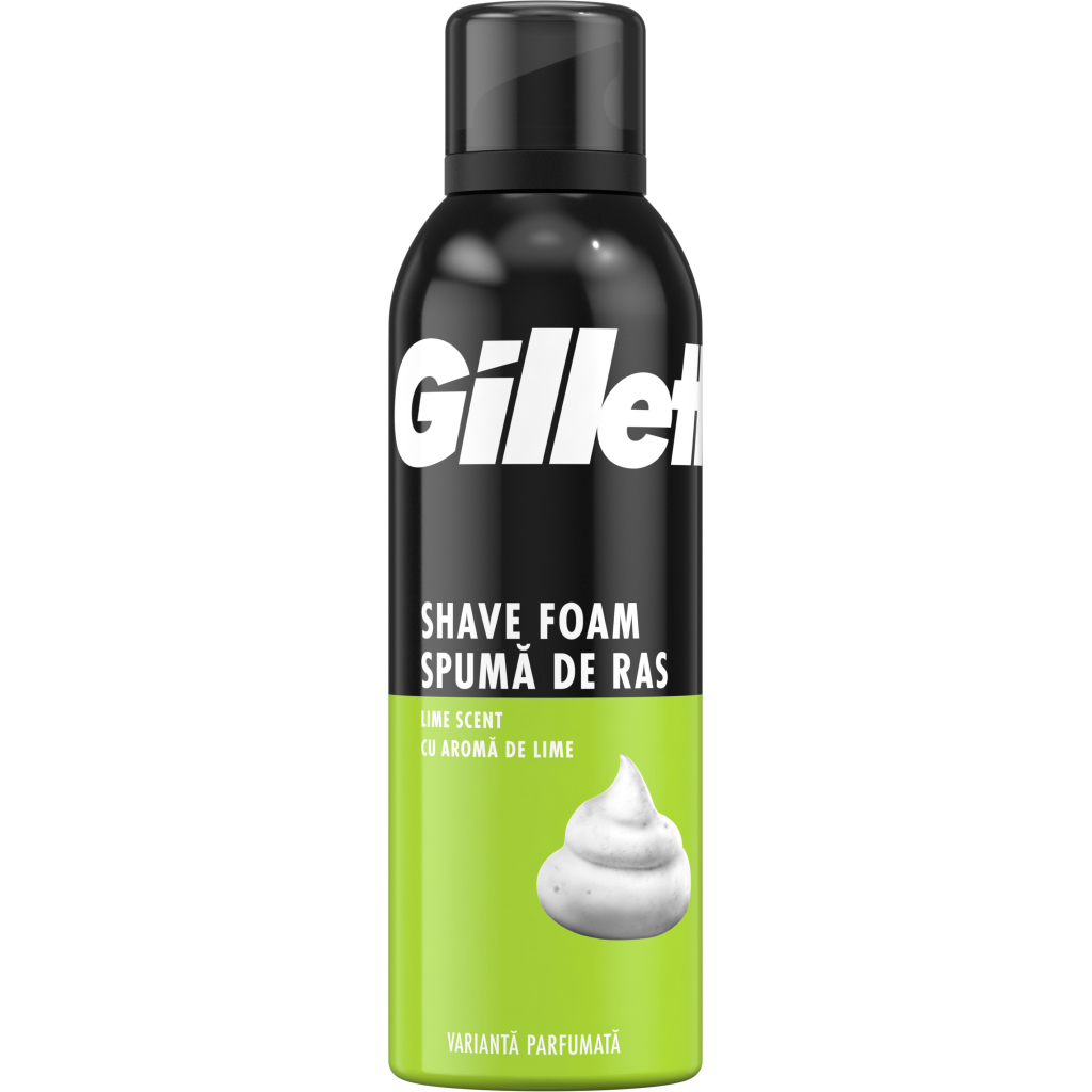 Піна для гоління Gillette Classic Лайм 200 мл (3014260228675)