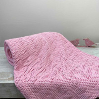 Plaid Provence Dino Zigzag 130x170 Pink (4823093432055)
