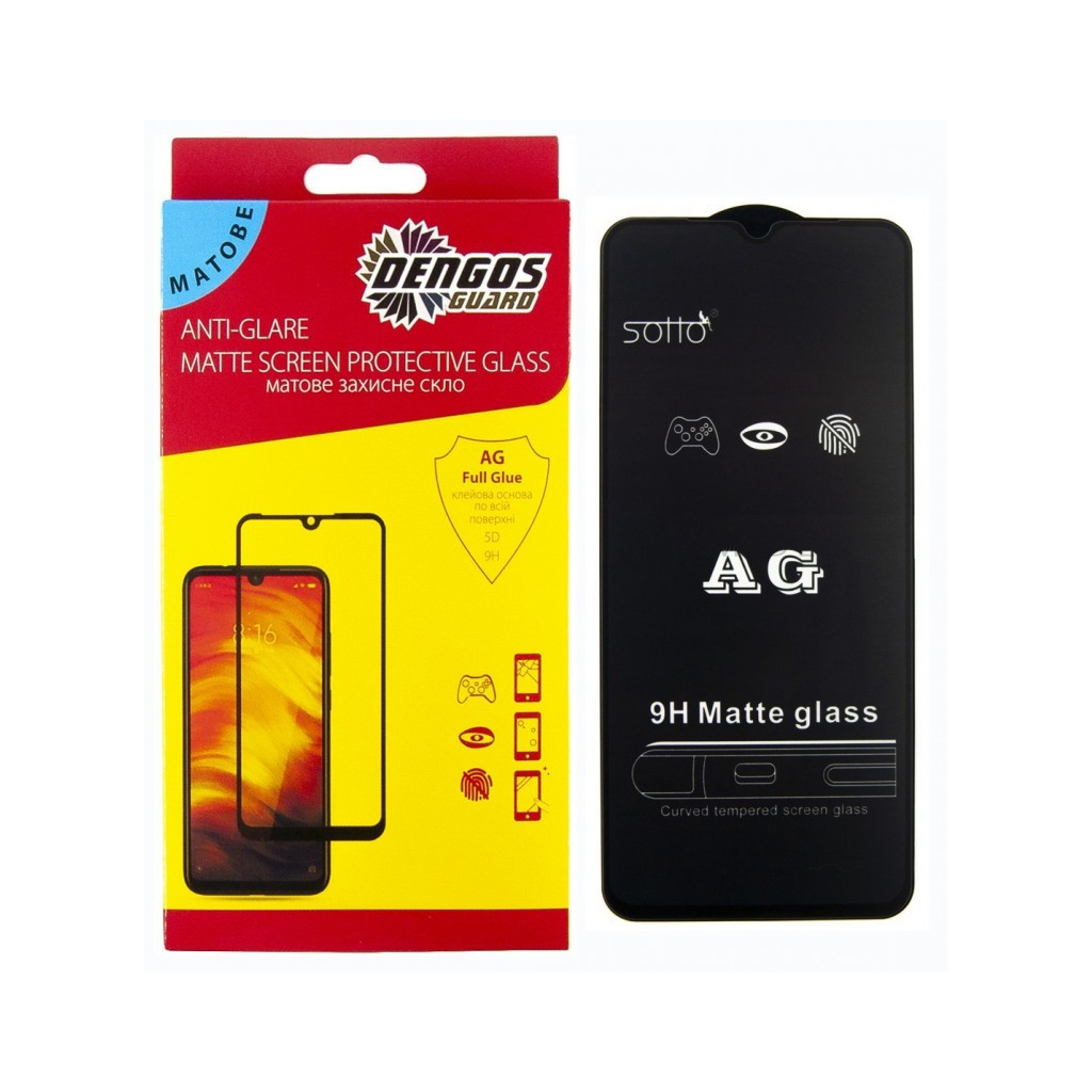 Скло захисне Dengos Full Glue Matte Infinix Smart 6 black frame (TGFG-MATT-42) Скло захисне Dengos Full Glue Matte Infinix Smart 6 black frame (TGFG-MATT-42)