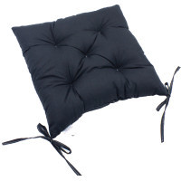 Chair cushion MirSon Ranforce Elite 16-9000 Black Stone 40x50 cm (2200006276081)
