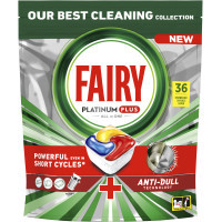 Таблетки для посудомийних машин Fairy Platinum Plus All in One Lemon 36 шт. (8001841956541/8700216236232)