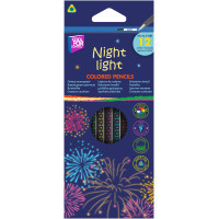 Олівці кольорові Cool For School Night light тригранні 12 кольорів (CF15183)