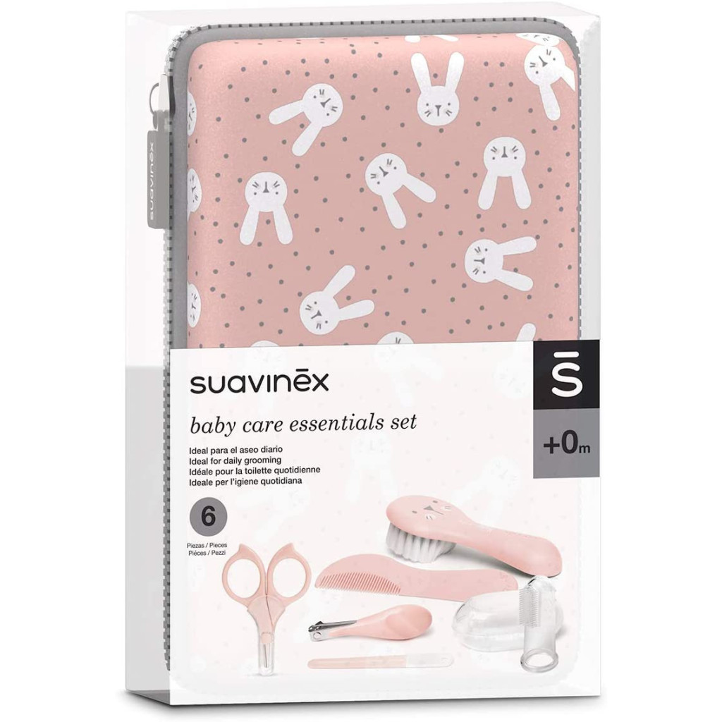 Набір для догляду за дитиною Suavinex рожевий (401212/1)