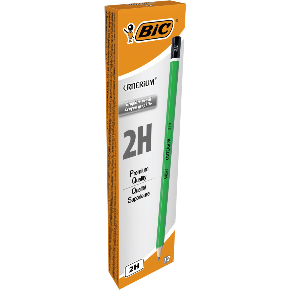 Олівець графітний Bic CRITERIUM 2H (bc857586) Олівець графітний Bic CRITERIUM 2H (bc857586)