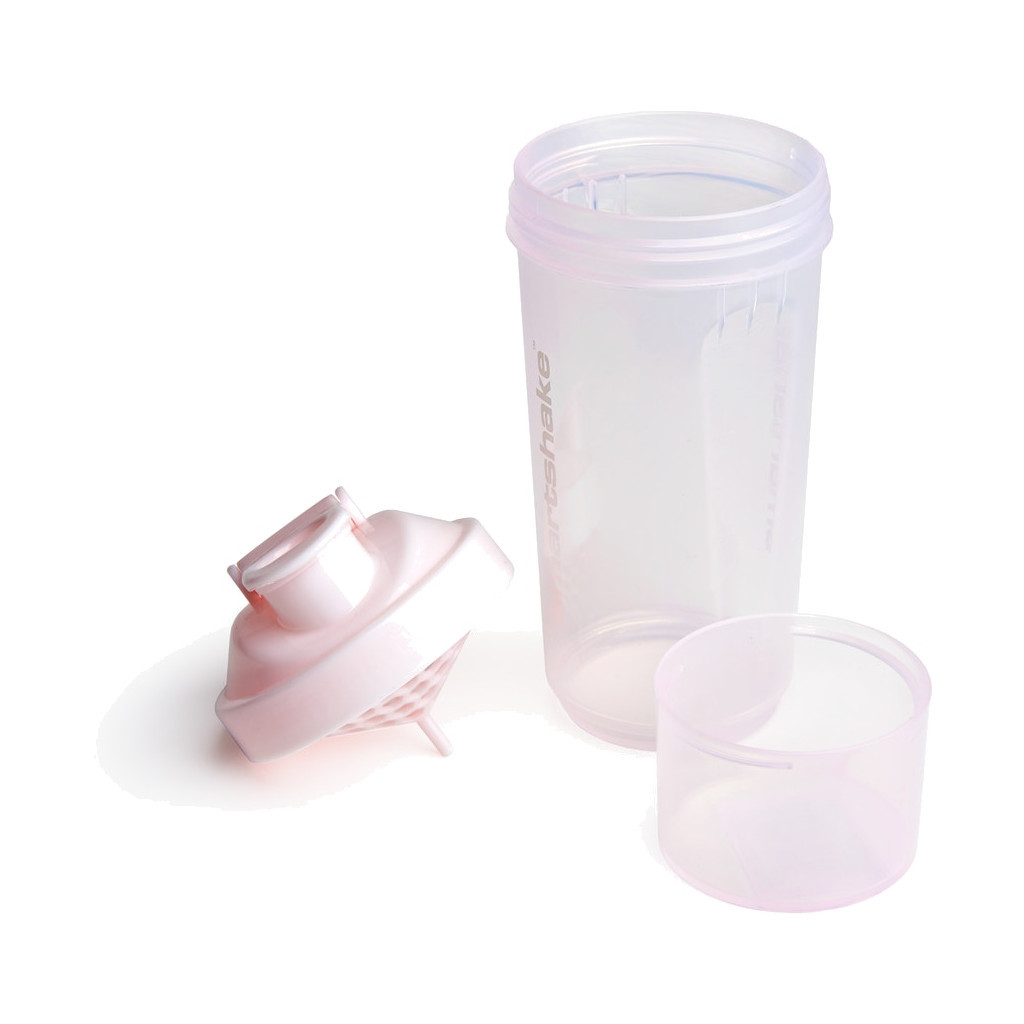 Шейкер спортивний SmartShake Slim 500ml Cotton Pink (10252501)