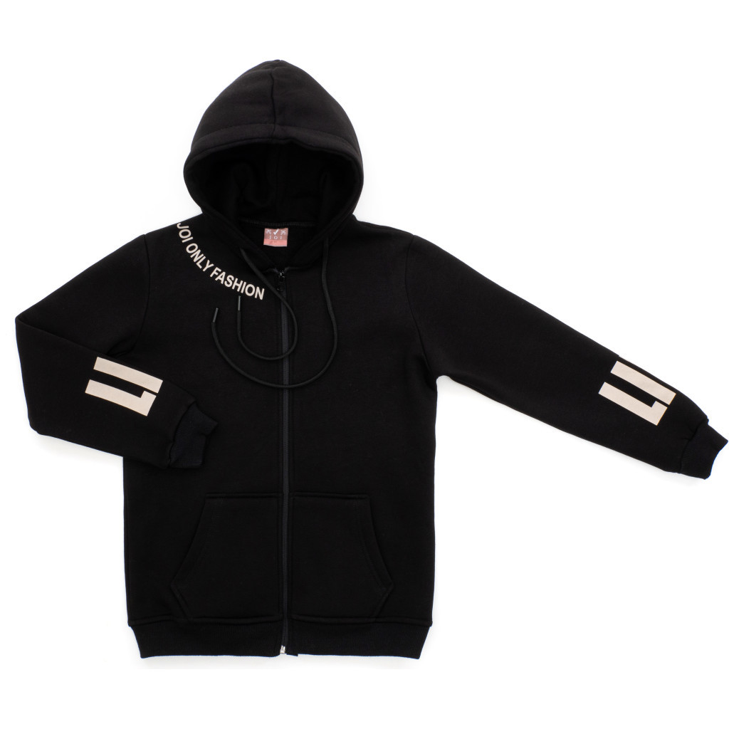 Спортивний костюм дитячий Joi флісовий (H-308-176G-black)