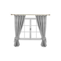Штора Прованс комплект Gray Milan 170х136 см 2 шт (4823093436367)